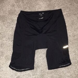 Womens Pink Seat Black Baleaf Stretch Cycling Road bike racing shorts XXL